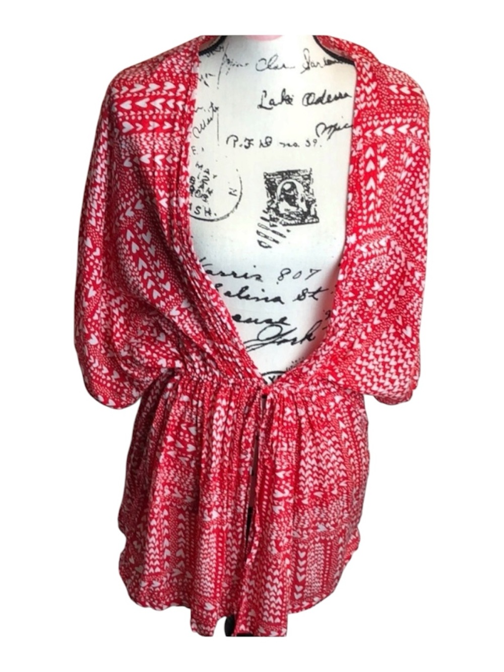 Victoria’s Secret Heart Print Robe